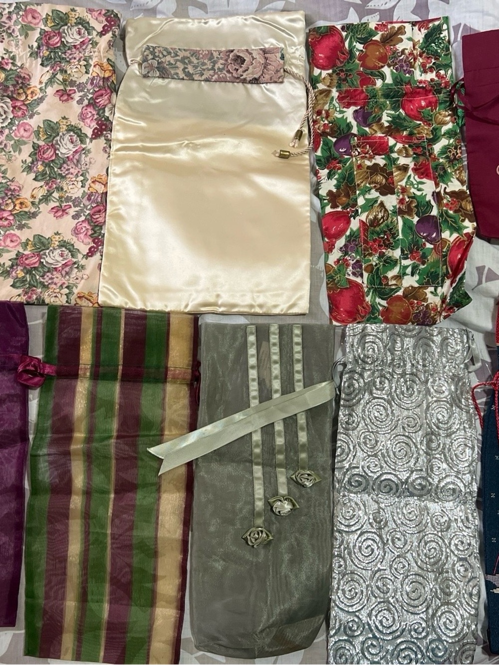 Set of 9 Assorted Decorative Gift Bags